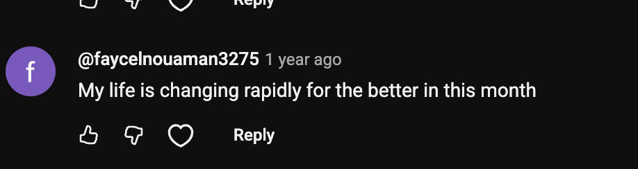 Audience review screenshot