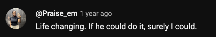 Audience review screenshot